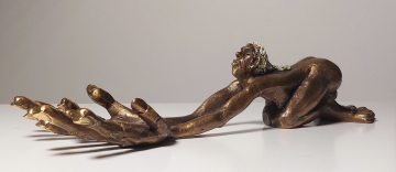 OHNE TITEL | 2025 |  Tim David Trillsam Bronze /Plastik  Auflage 24 + 3 E.A.